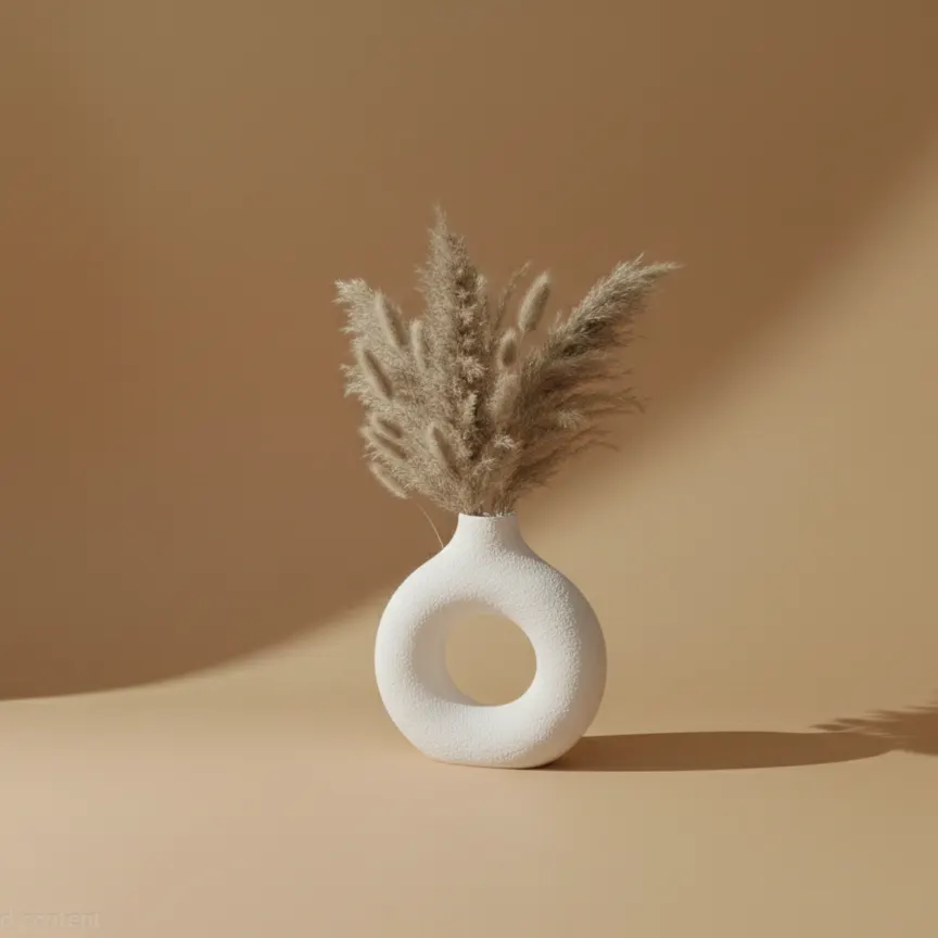 Donut Vaza — 3D štampana dekoracija kružnog oblika, Lumora