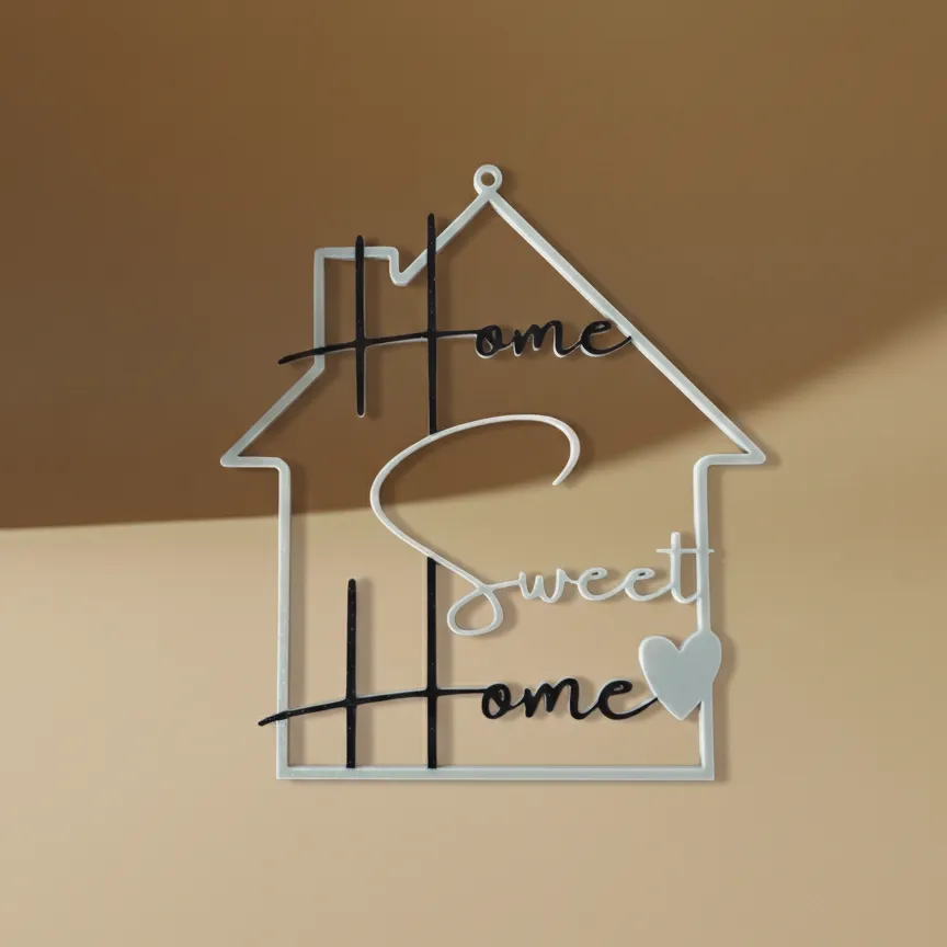Home Za Vrata 3D štampana dekoracija za ulazna vrata Lumora