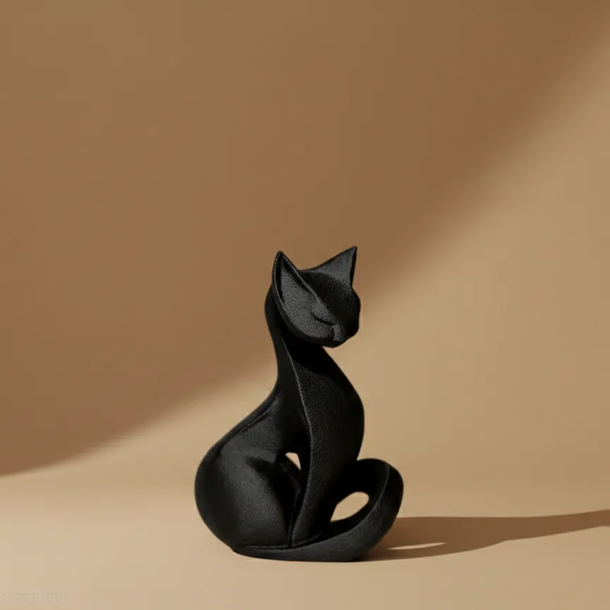 Maca Figura 3D štampana figura mačke poklon Lumora